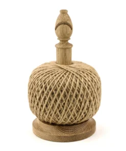 Scout Oak String Stand With Cutter. Natural Jute Twine. Creamore Mill.